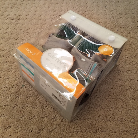 Carter's Every Step Stage 3/walk Shoes (gray) - Picture 4 of 5